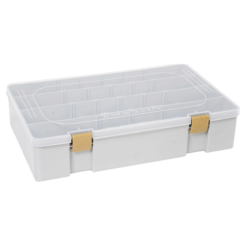 Westin W3 Tackle Box 36x22,5x8cm Grey/Clear 3 Westin W3 Tackle Box 36x22,5x8cm Grey/Clear