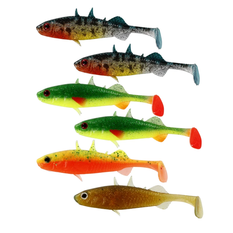 Westin Stanley The Stickleback Shadtail 5,5cm 1,5g Dark Water Mix (6-pack) 3 Westin Stanley The Stickleback Shadtail 5,5cm 1,5g Dark Water Mix (6-pack)